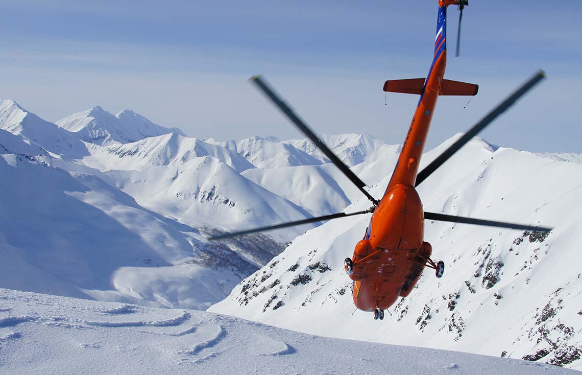 heli ski in indian himalayas